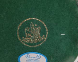 Belleek lamp 