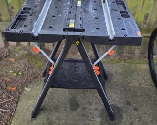 works collapsible worktable 
