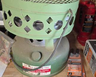 vintage Coleman heater 