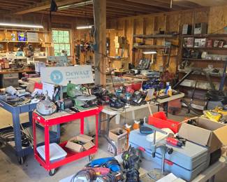 Packed Garage FULL OF TOOLS!!