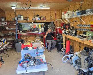 Packed Garage FULL OF TOOLS!!