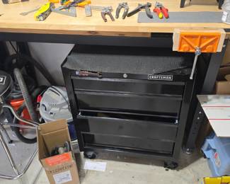 craftsman black rolling toolbox 