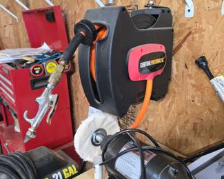 retractable air hose reel 