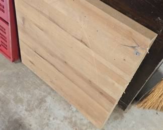 nice size slab of butcher's block 
