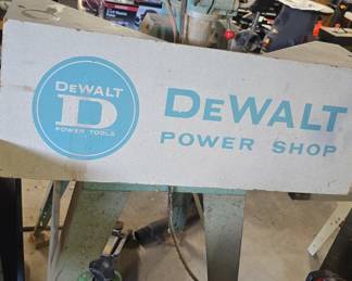 vintage Dewalt Radial Arm Saw Runs Great!!