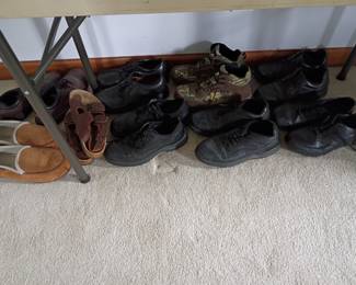 clothes, shoes, purses, bags etc 