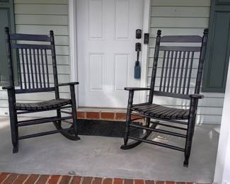 cracker Barrell rocking chairs 