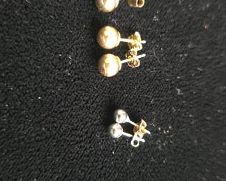 14k gold earrings