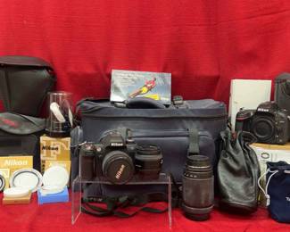 Nikon Cameras And Accessories 