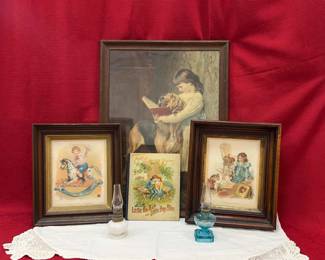 Vintage Victorian Childrens Art And Vintage Decor 