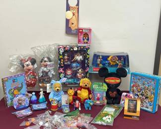 Disney Japan Kimono Mickey Minni, Pooh Bear  More