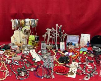 Vintage Costume Jewelry, Silver And More