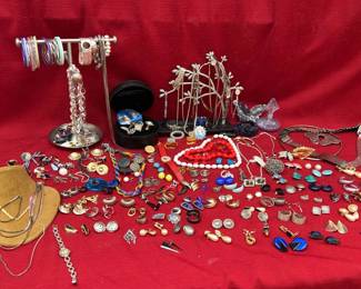 Silver, Gold, Costume Jewelry And More