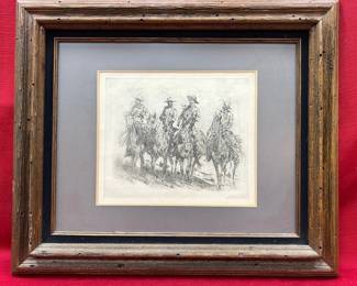 The Four Horseman By Artist JE Borein 