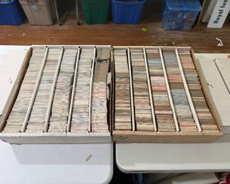 living room middle table. 1000's of cards