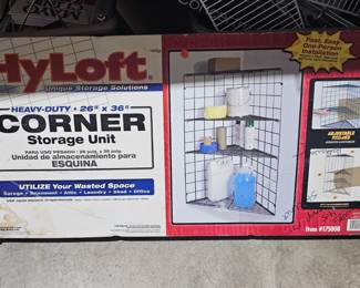 CORNER STORAGE UNIT