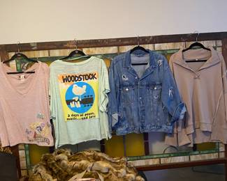 Free People OOAK Embellished Tee Shirts