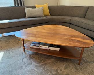 Room and Board Gibson coffee table and Reese 3 piece sectional