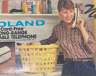 Retro phone still in original box