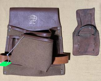 Leather tool belts