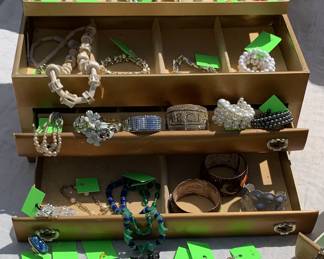 Costume earrings (clip and pierced style)