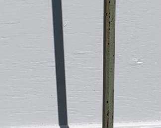 Early Art Deco pole lamp. Original paint.