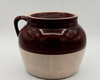 Stoneware Bean Crock