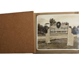 Historic WWII USAAF Photo Album: Official BORNEO Recon Photos 42nd Bomb Group (100th & 70th BS), 307th BG, PALAWAN & Captured Japanese HQ