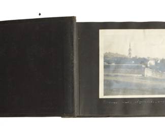 An Extraordinary WWI & Post-War U.S. Army Officer's Photo Album of Dr. Paul K. Musselman: AEF Dental Corps Service in France, Bazoilles-sur-Meuse Hospital, Quentin Roosevelt's Grave, French Military Execution, and the Birth of American Air Power at Aberdeen Proving Ground with Handley-Page & Martin Bombers, Dirigibles, and Rare Accident Photos, 1918-1920.