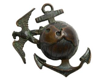 WWII Era US Marine Corps EGA Insignia by Meyer Metal