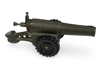 Vintage Hubley Big Bang Cannon Cast Iron Toy Cannon, Early to Mid 20th Century