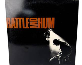 U2 Rattle and Hum Double LP Vinyl Record Album 1988 Island Records