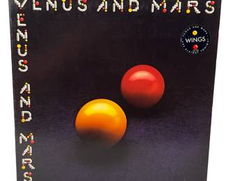 Wings - Venus and Mars LP 1975 US First Pressing w/ Posters & Inner Sleeve