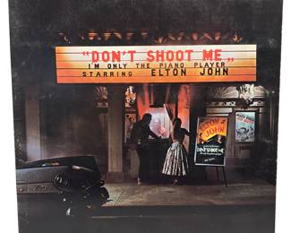 Elton John - Don't Shoot Me I'm Only the Piano Player Vinyl LP MCA-2100 Original 1973