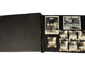 WWII US Army Photo Album 772nd AAA Gun Battalion Pacific Theater & Europe Occupation Duty