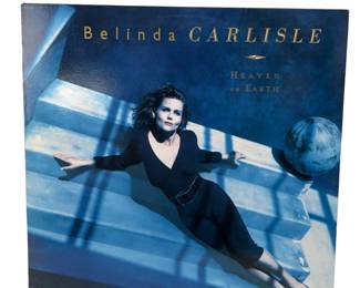 Belinda Carlisle Heaven on Earth Vinyl LP Album MCA-7140 DMM Pressing 1987 Pop Rock New Wave