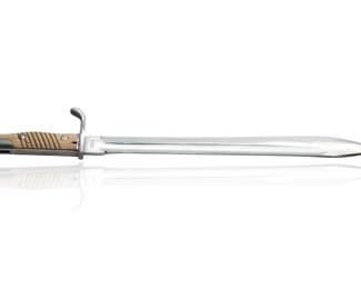Exceptional WWI Imperial German S98/05 a.A. "Butcher Blade" Bayonet by E.&F. Hörster, Solingen - Unaltered Early War Pattern
