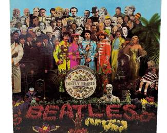 The Beatles - Sgt. Pepper's Lonely Hearts Club Band LP Vinyl Record Album Original Insert
