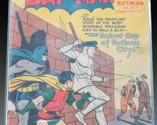 Batman #70 (DC Comics, 1952) Golden Age - "The Robot Cop of Gotham City" - Bob Kane Art
