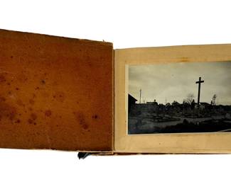 WWII German Kriegsmarine Photo Album 56 Photos Ships Aircraft Coastal Defenses Bergen Norway