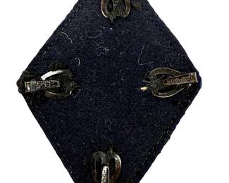WWII Free French Colonial Troops Medical Insignia - Troupes Coloniales Badge - WW2 Era - Déposé Marked