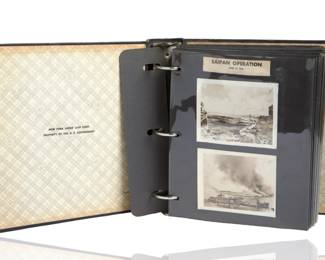 Original WWII Photo Album 313th Bombardment Wing Tinian 20th AAF B-29 Superfortress Nose Art Japanese Surrender