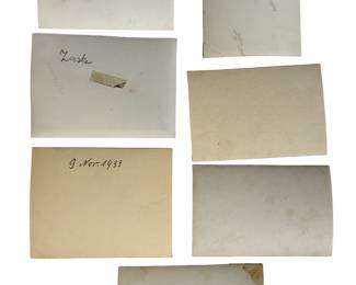 Rare Lot of 7 Original WWII-Era German Photos, Nazi Imagery, Political Rallies, Soldiers, and Street Scenes