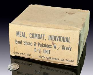 Vintage Vietnam War Era USGI MCI C-Ration - Complete Meal, 1960s