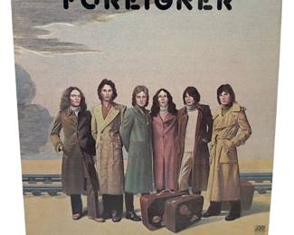 Foreigner - Self Titled Debut LP Vinyl Record - 1977 Atlantic SD 8105 - VG+