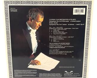 Beethoven Symphonies 4 & 5 LP - Hogwood / Academy of Ancient Music - L'Oiseau-Lyre Digital