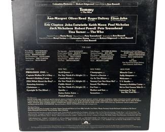 Tommy Original Soundtrack LP Vinyl Record Album 1975 The Who Rock Opera Film