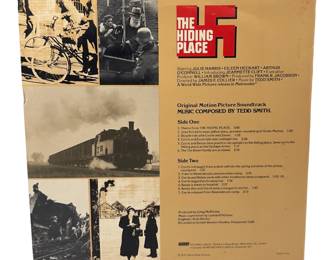 The Hiding Place Original Soundtrack LP Vinyl Record WST-8697-REI Ted Smith World Wide Pictures