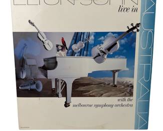 Elton John Live in Australia 2LP Vinyl Record with Melbourne Symphony Orchestra MCA-8022 (1987)