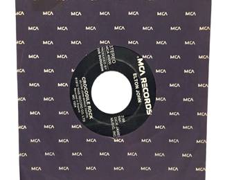 Elton John - Elderberry Wine / Crocodile Rock - 7" Vinyl Record - MCA Records - 1972 - VG+